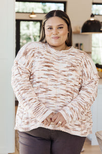 Wait A Minute Melange Sweater Womens Ave Shops 