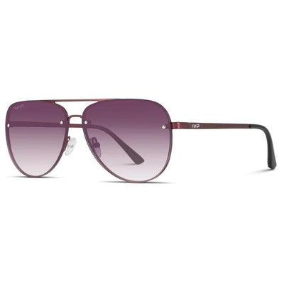 WearMe Pro Jade Burgundy Sunglasses ShopLavishTX