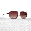 WearMe Pro Johnson Gold and Brown Sunglasses Sunglasses WearMe Pro