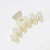 White Zig Zag Hair Claw Clip hair accessories Judson & Co